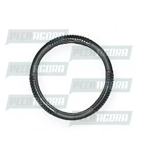 CAPA VOLANTE MERCEDES BENZ/PARA SCANIA/VOLVO COM MASSAGEADOR PRETA 50 CMS TOP (2