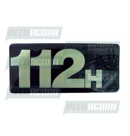 EMBLEMA RESINADO ESPECIAL PARA SCANIA ''112H'' (101210)