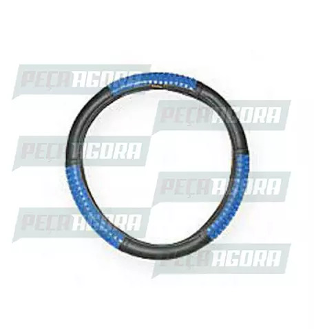 CAPA VOLANTE MERCEDES BENZ 1113 COM MASSAGEADOR AZUL (254055)