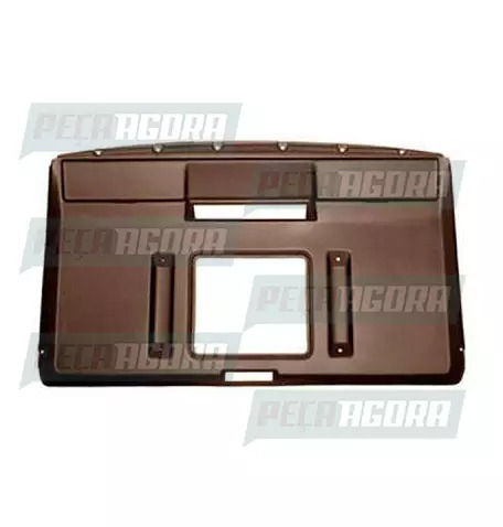 REVESTIMENTO TETO FIBRA MERCEDES BENZ 709/1618 BICUDO MARROM ORIGINAL (688690945