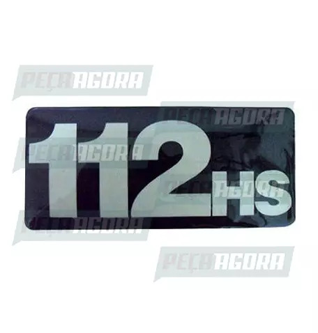 EMBLEMA RESINADO ESPECIAL PARA SCANIA ''112HS'' (101209)