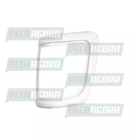 MOLDURA LANTERNA SETA MERCEDES BENZ 1620 BICUDO PLASTICO 2000 ... ESQUERDO BRANC