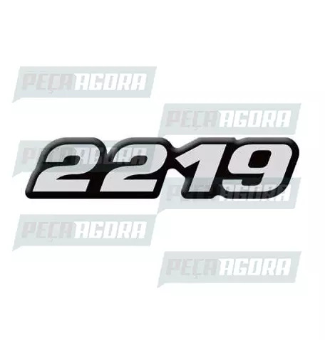 PAR EMBLEMA RESINADO ESPECIAL MB''2219'' (101238)