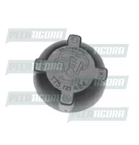 TAMPA RADIADOR VOLKSWAGEN/MB/VOLVO AZUL SEM VALVULA - EBM (TJG121483,)