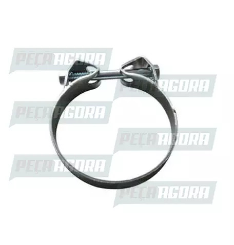 ABRACADEIRA TUBO 4,5 CROMADA SEMI-ABRACADEIRA SEM APOIO COXIM (417648)