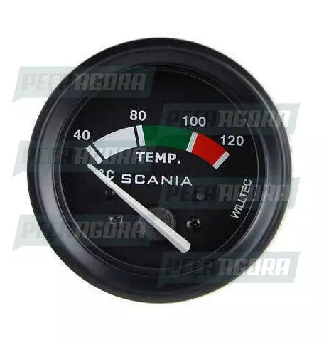 RELOGIO PARA SCANIA TERMOMETRO AGUA 40-120 24V 60MM (530765)