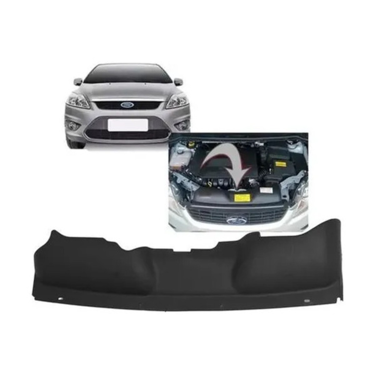 FOCUS 09/13 SEDAN P/CHOQUE TRAS FOCUS SEDAN 2010 A 2013 (RF27376)