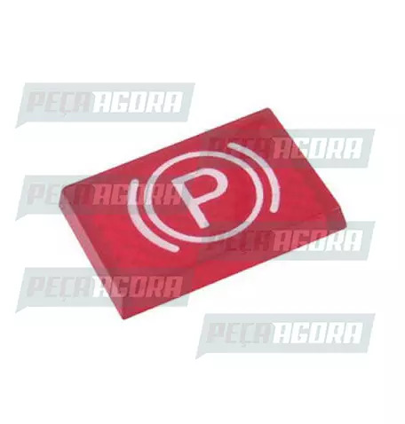 LENTE PAINEL NOVO FREIO DE MAO VERMELHA (248057)