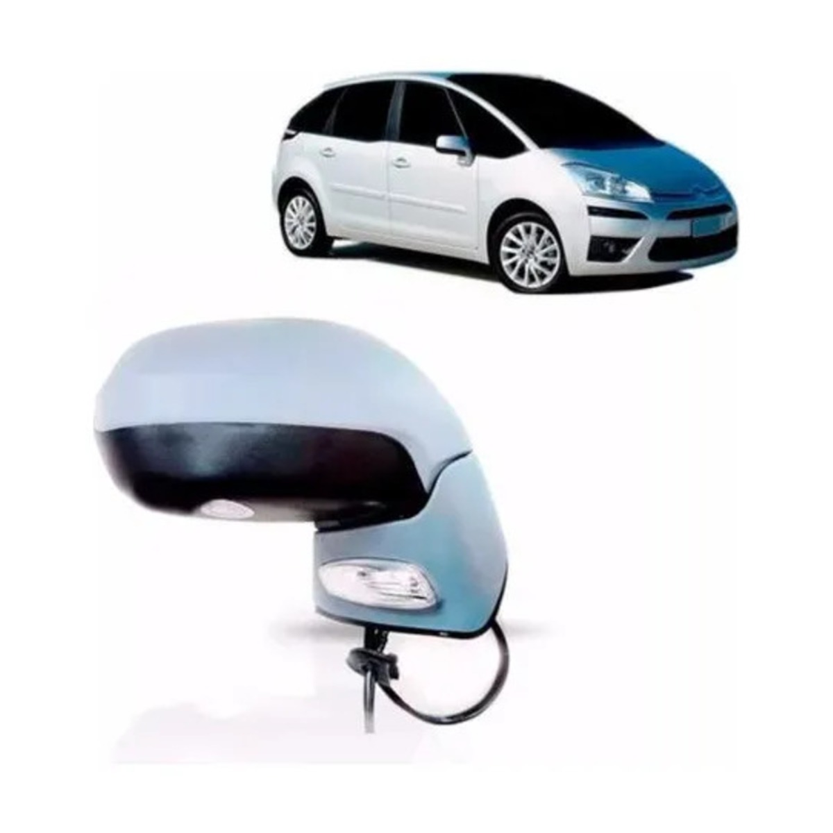 ESPELHO RETROVISOR EXTERNO C4 2008 A 2010 (RF24060)