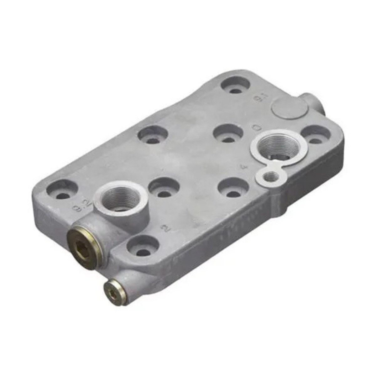 CABECOTE COMPRESSOR AR MB MERCEDES BENZ 1938S 1944S O400 (4129056542)