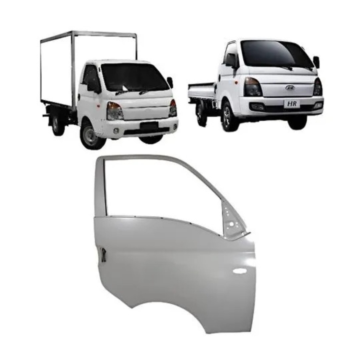 PAR PORTA DIANTEIRA HR 2005 A 2024 ESQUERDO | DIREITO (K.RF33629-RF33628)
