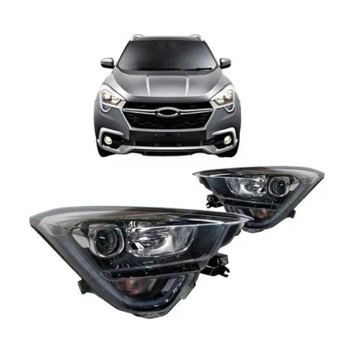 PAR FAROL TIGGO 5X 2019 A 2020 ESQUERDO | DIREITO (K.RF28603-RF28604)