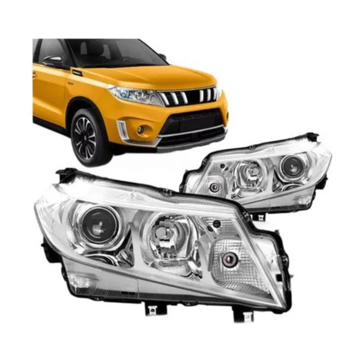 PAR FAROL VITARA 2016 A 2019 ESQUERDO | DIREITO (K.RF33019-RF33018)