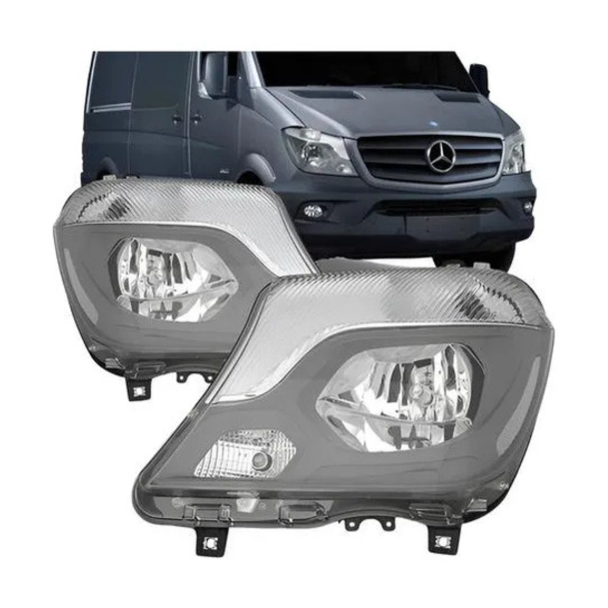 PAR FAROL SPRINTER 2017 A 2019 ESQUERDO | DIREITO (K.RF25533-RF25534)