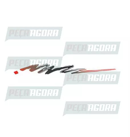 FAIXA LATERAL 3 ANOS RAY VERMELHA REF.3 (418972)