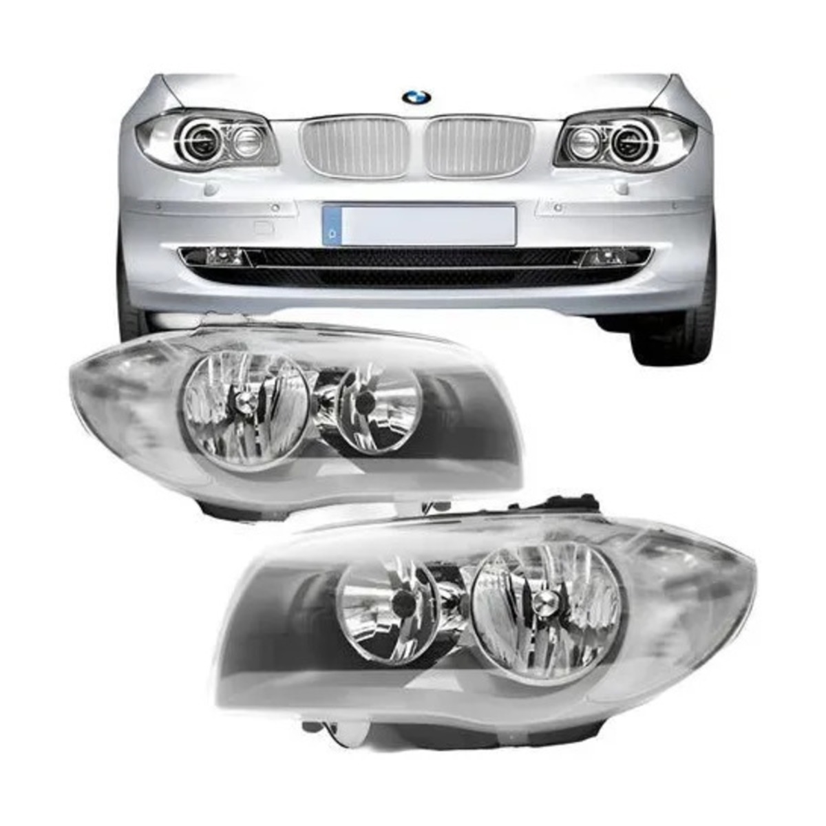 PAR FAROL 118I 2006 A 2011 ESQUERDO | DIREITO (K.RF17099-RF17100)