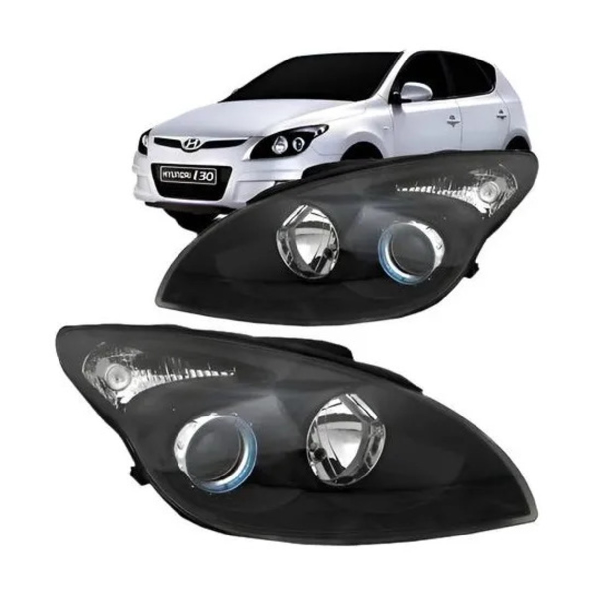PAR FAROL PRINCIPAL I30 2009 A 2012 ESQUERDO | DIREITO (K.RF16951-RF16950)