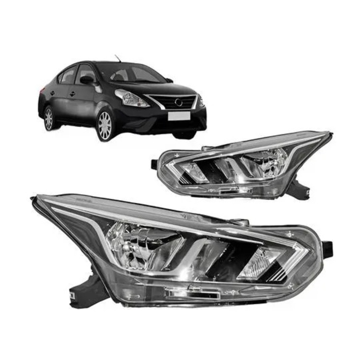 PAR FAROL VERSA 2020 A 2023 ESQUERDO | DIREITO (K.RF32065-RF32066)