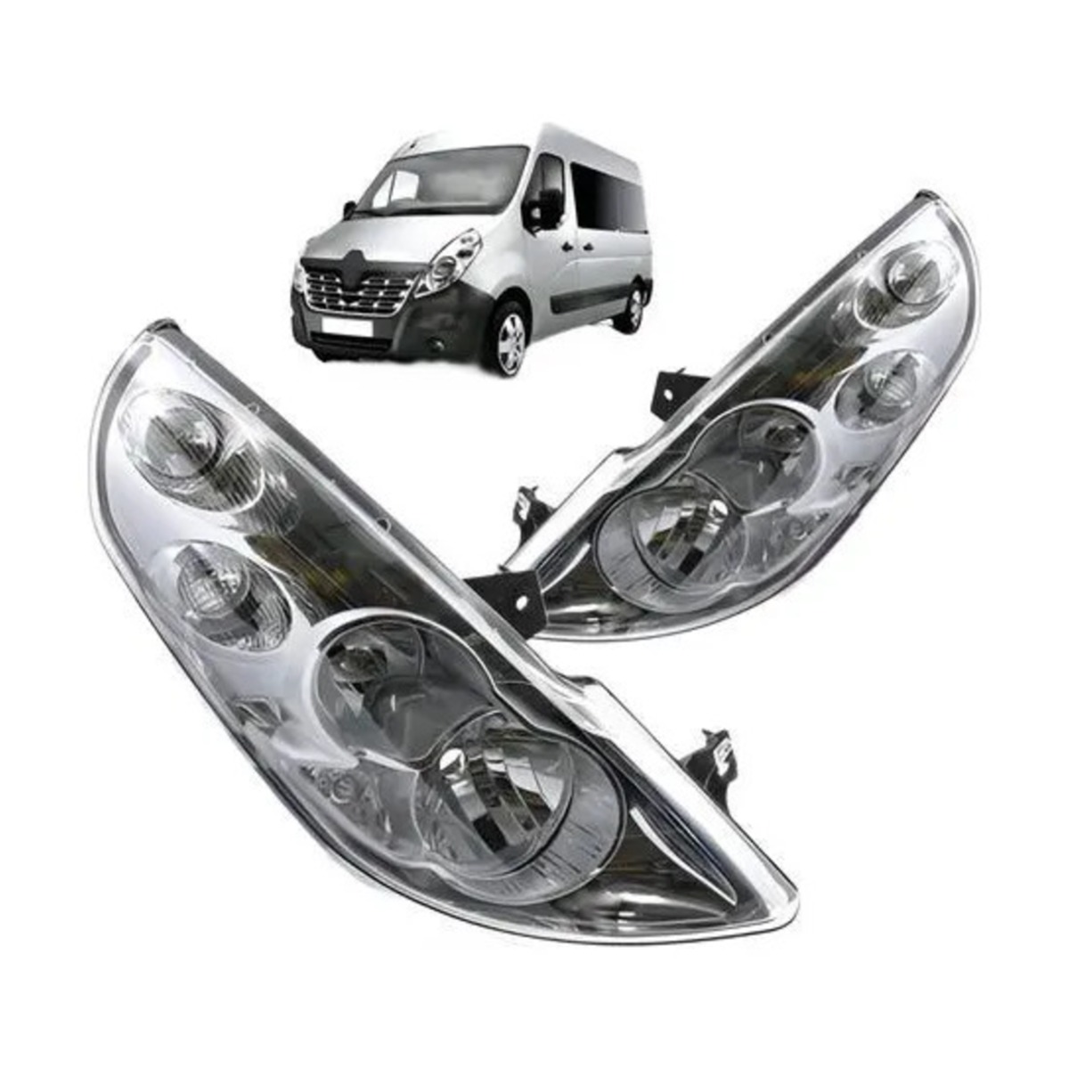 PAR FAROL MASTER 2013 A 2022 ESQUERDO | DIREITO (K.RF32333-RF32332)