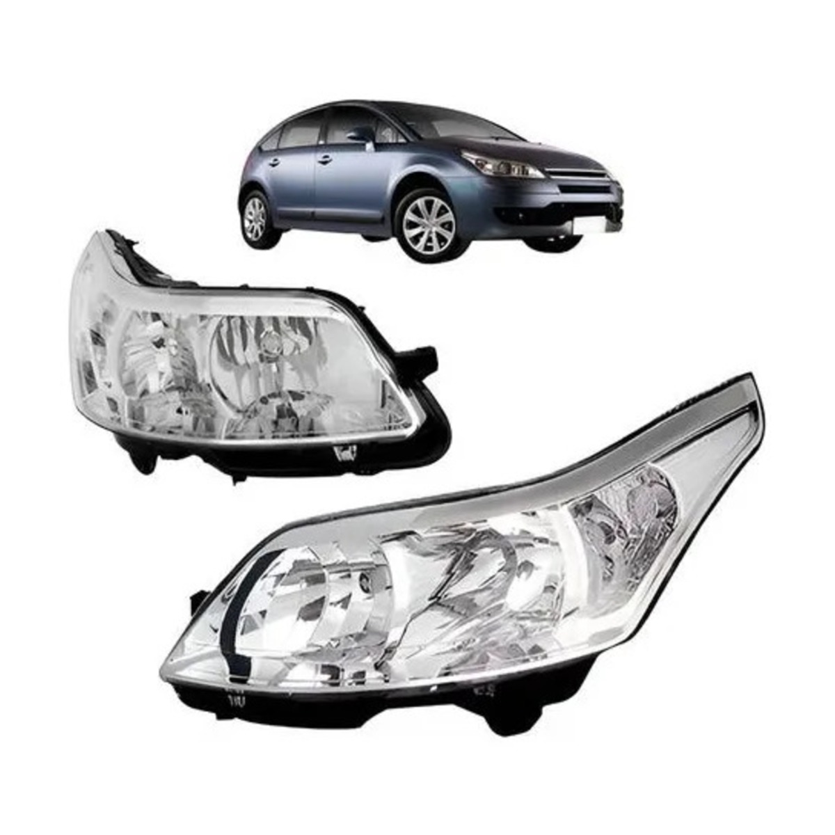 PAR FAROL C4 PALLAS 2008 A 2014 ESQUERDO | DIREITO (K.RF16173-RF16172)
