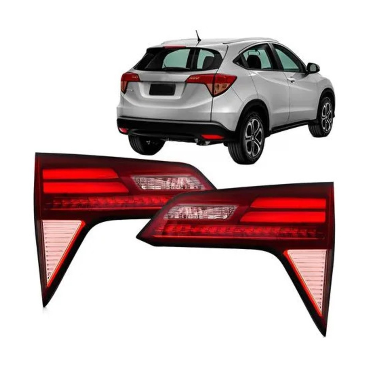 PAR LANTERNA TRASEIRA HRV 2019 A 2021 ESQUERDO | DIREITO (K.RF30611-RF30610)