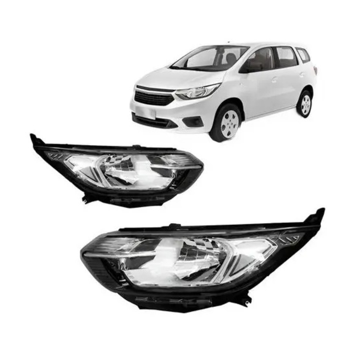 PAR FAROL SPIN 2019 A 2024 ESQUERDO | DIREITO (K.RF30363-RF30362)