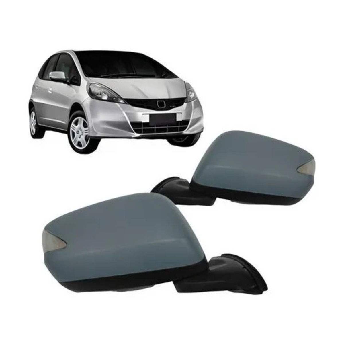 PAR RETROVISOR FIT 2009 A 2014 ESQUERDO | DIREITO (K.RF31607-RF31608)