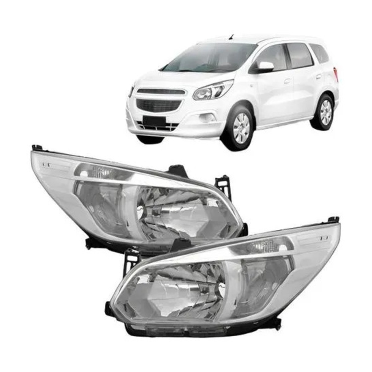 PAR FAROL SPIN 2013 A 2018 ESQUERDO | DIREITO (K.RF20831-RF20830)