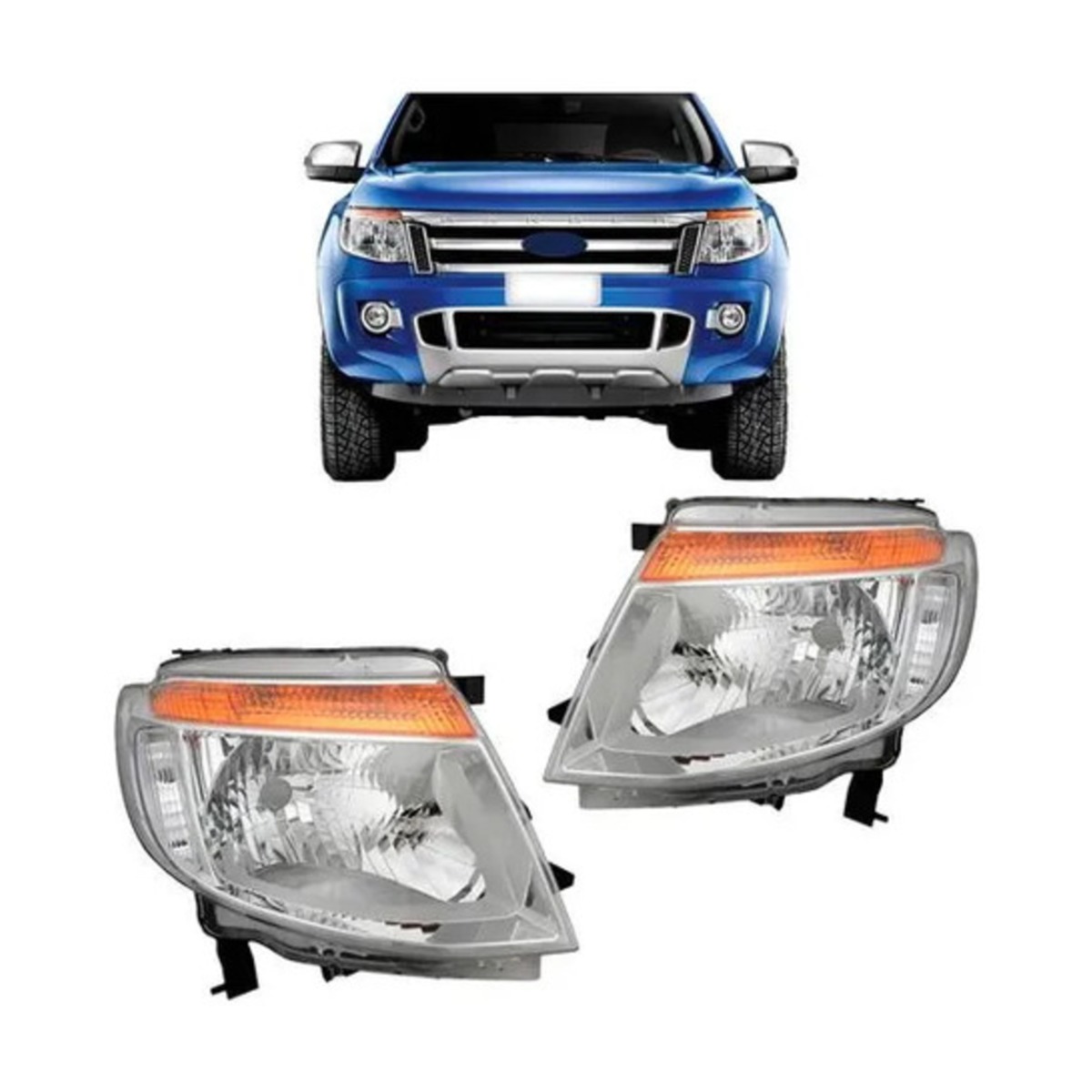 PAR FAROL RANGER 2013 A 2016 ESQUERDO | DIREITO (K.RF20797-RF20798)