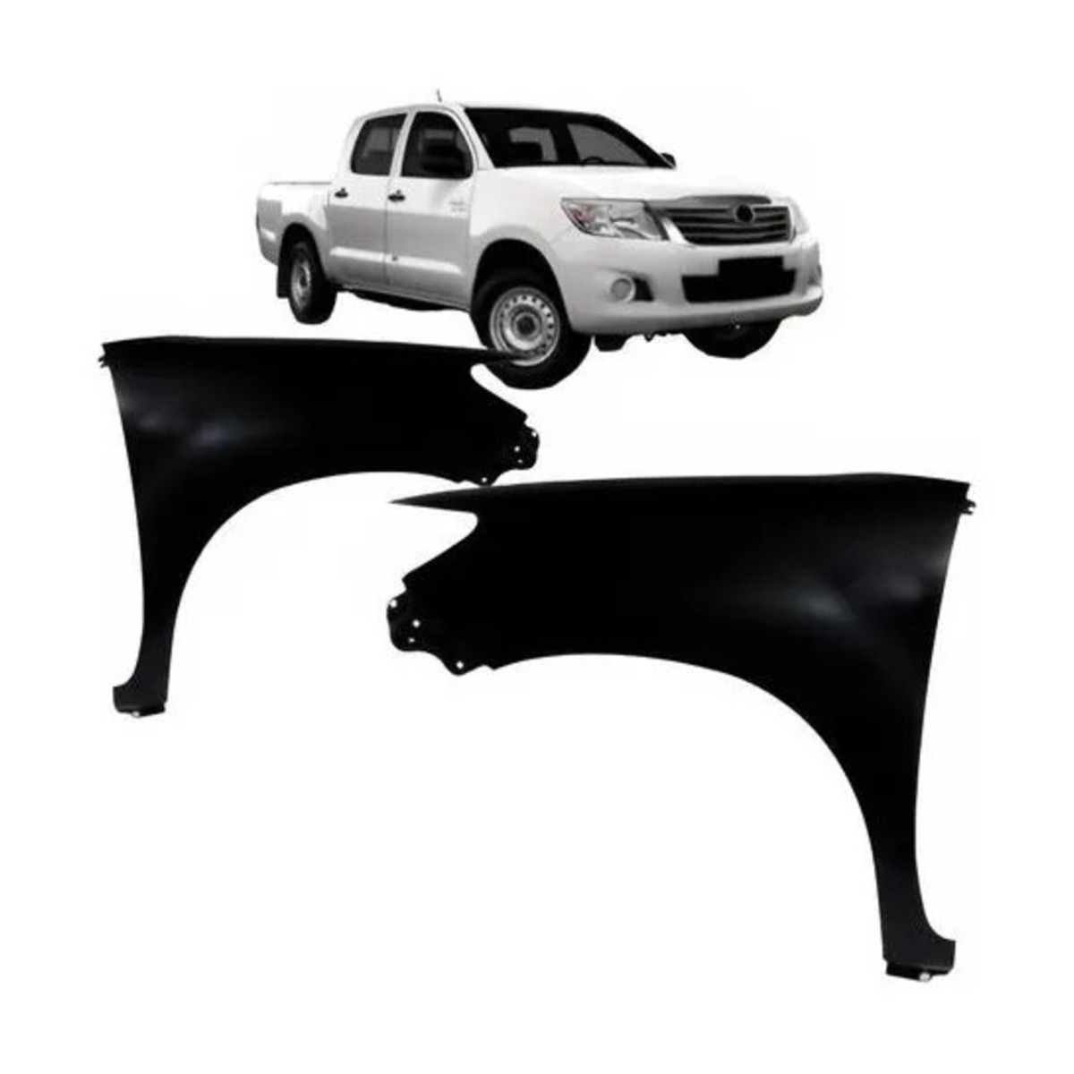 PAR PARALAMA HILUX 2012 A 2015 ESQUERDO | DIREITO (K.RF18773-RF18774)