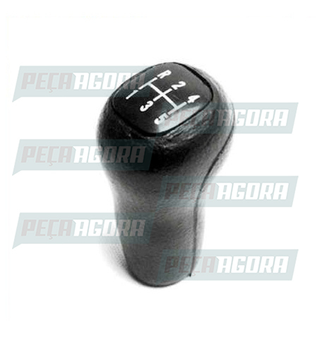 BOLA CAMBIO F1000 92/95 PRETA 05 MARCHAS DIESEL COM ACRILICO MACIO (027008)
