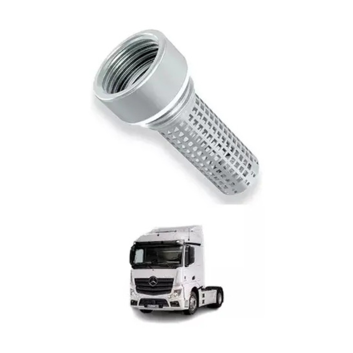 VALVULA ANTIFURTO ALUMINIO BOCAL ROSCADO AGRALE FORD IVECO MAN MERCEDES BENZ SCA