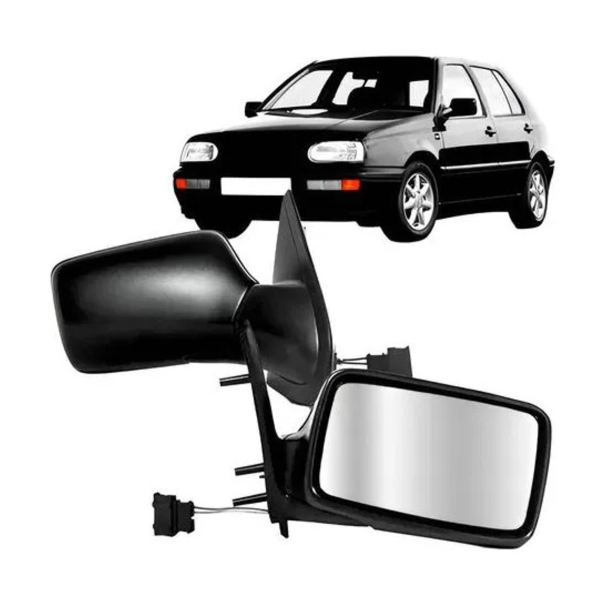 PAR RETROVISOR GOLF 1994 A 1997 ESQUERDO | DIREITO (K.RF12743-RF12742)