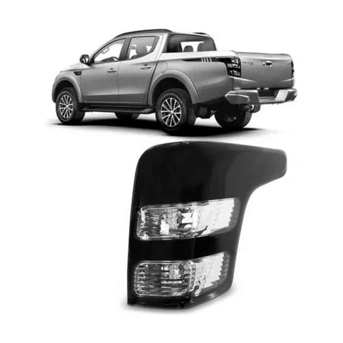 PAR LANTERNA TRASEIRA L200 TRITON 2017 A 2023 ESQUERDO | DIREITO (K.RF31125-RF31