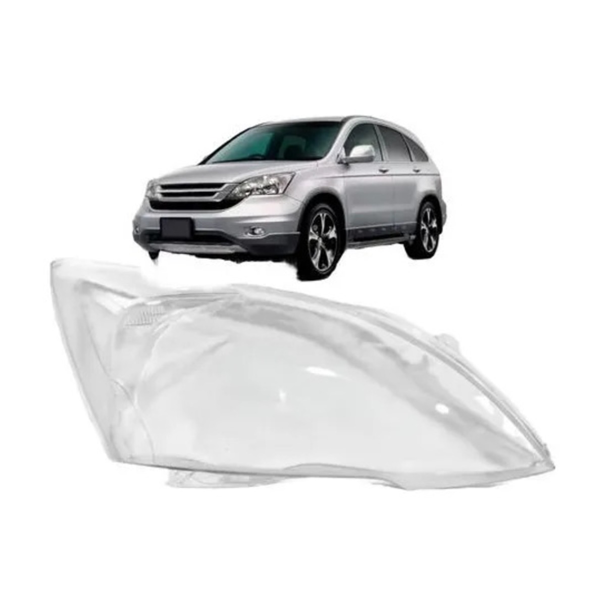 PAR LENTE FAROL CRV 2007 A 2011 ESQUERDO | DIREITO (K.RF33187-RF33188)