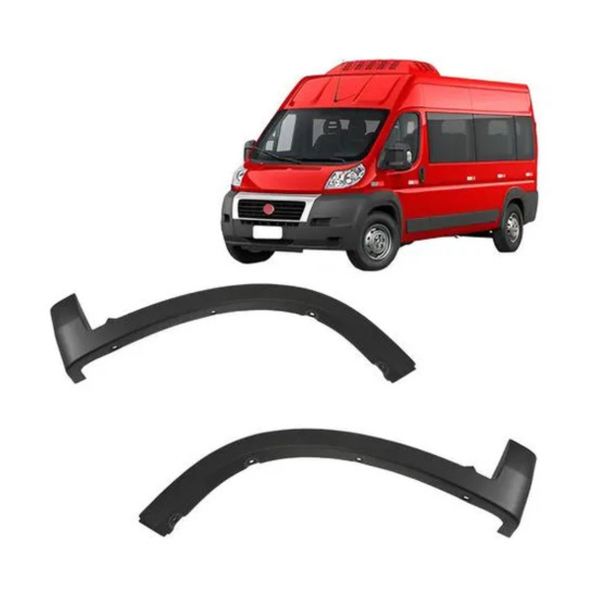 PAR MOLDURA PARALAMA DIANTEIRO DUCATO 2018 A 2024 ESQUERDO | DIREITO (K.RF32315-