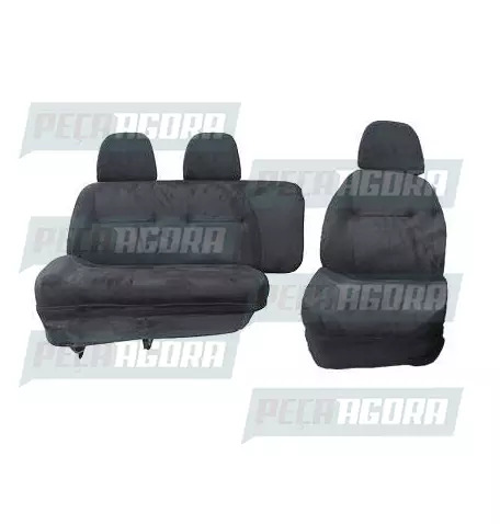 SOFA CAMA INDIVIDUAL VELUDO SAO GERALDO MERCEDES BENZ 1620 BICUDO 2000/2003 (209