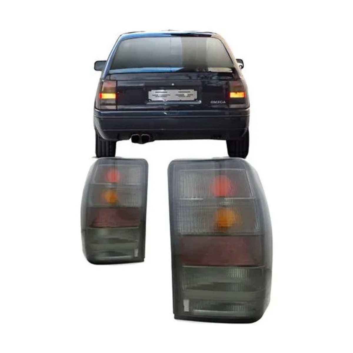 PAR LANTERNA TRASEIRA OMEGA 1992 A 1998 ESQUERDO | DIREITO (K.RF410351-RF410350)