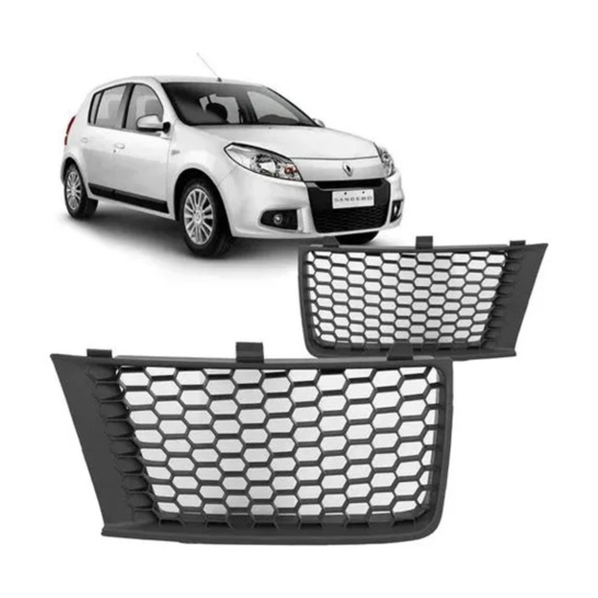 GRADE PARA CHOQUE LATERAL C180 2012 A 2014 (RF27124)