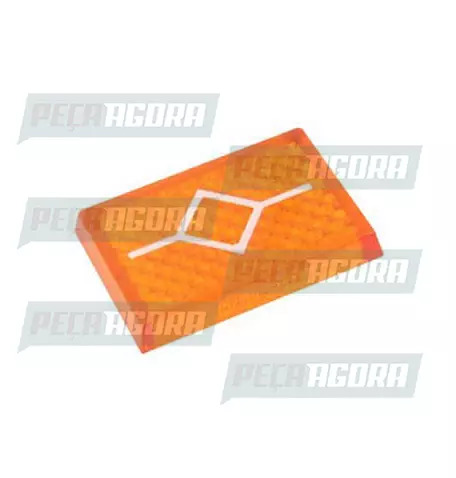 LENTE PAINEL NOVO FILTRO AR PARA SCANIA AMARELA (248046)