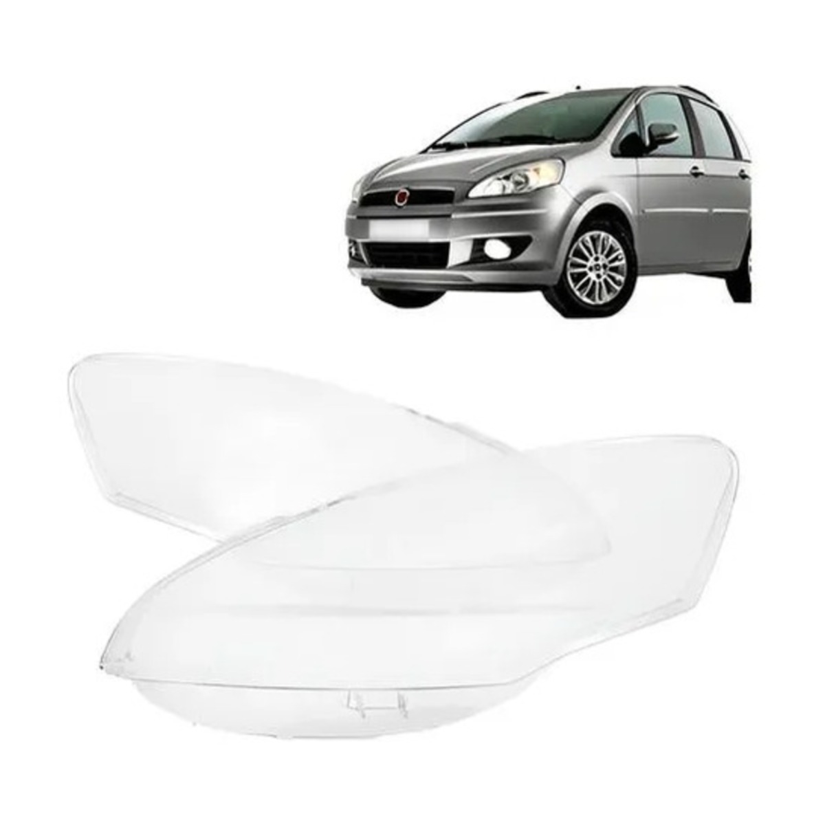 PAR LENTE FAROL IDEA 2011 A 2016 ESQUERDO | DIREITO (K.RF20073-RF20074)