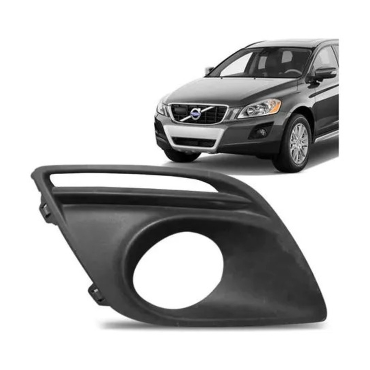 PAR MOLDURA DE MILHA COM AUXILIAR XC60 2008 A 2013 ESQUERDO | DIREITO (K.RF31845