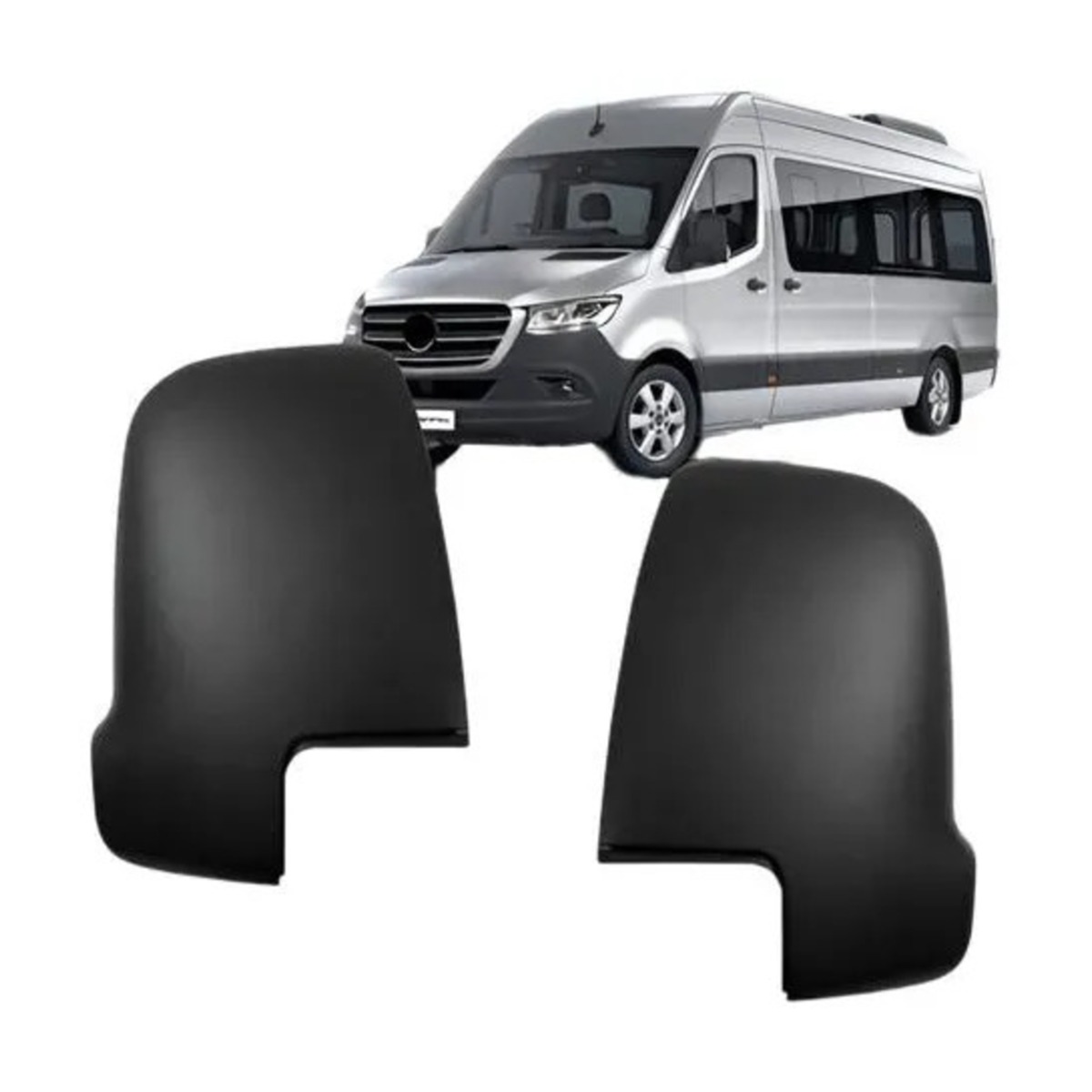PAR CAPA RETROVISOR SPRINTER 2020 A 2025 ESQUERDO | DIREITO (K.RF31741-RF31740)