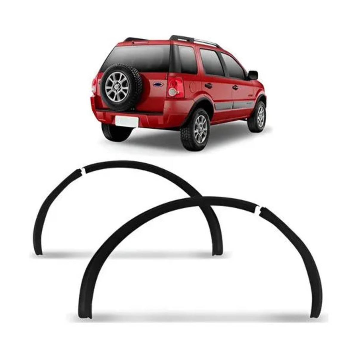 PAR ALARGADOR VãO RODA TRASEIRO ECOSPORT 2003 A 2012 ESQUERDO | DIREITO (K.RFJ5