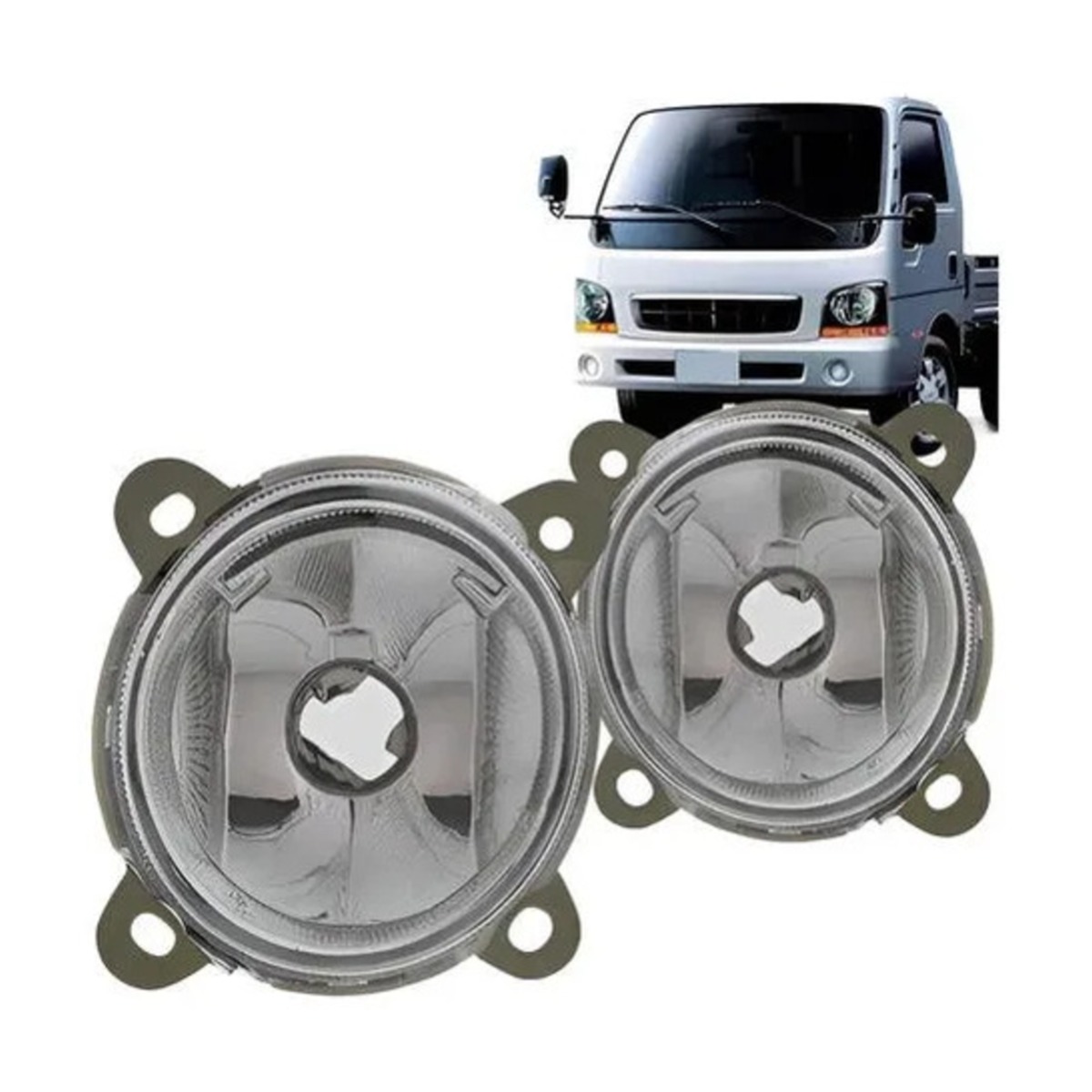 PAR FAROL AUXILIAR BONGO 2002 A 2004 ESQUERDO | DIREITO (K.RF32951-RF32950)