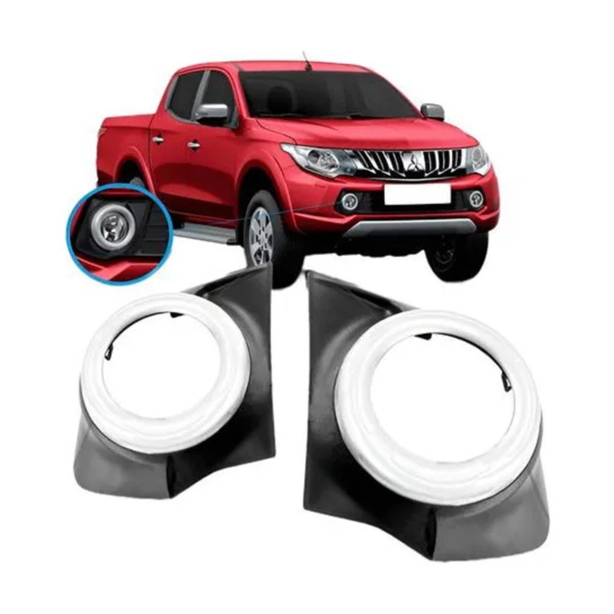 PAR GRADE DIANTEIRA L200 TRITON SPORT 2017 A 2023 ESQUERDO | DIREITO (K.RF25295-