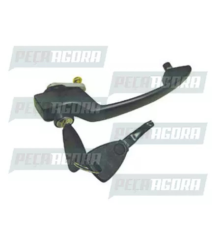 MACANETA EXTERNA MERCEDES BENZ ANTIGO PRETA COM CHAVE - ORI (3447660101,)