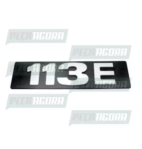 EMBLEMA PLASTICO CAPO ORIGINAL PARA SCANIA 113 ''113E'' (3841032)