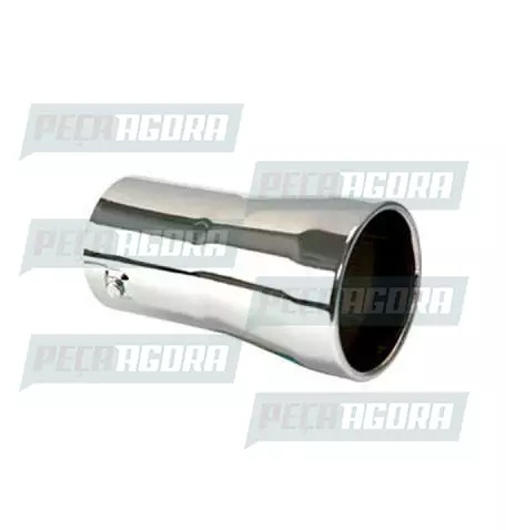 TUBO TERMINAL RETO CROMADO 3,5'' 170MM (228045)