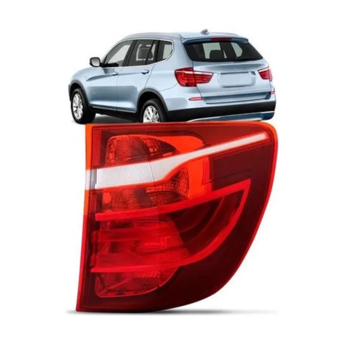 PAR LANTERNA TRASEIRA X3 2010 A 2014 ESQUERDO | DIREITO (K.RF28903-RF28902)